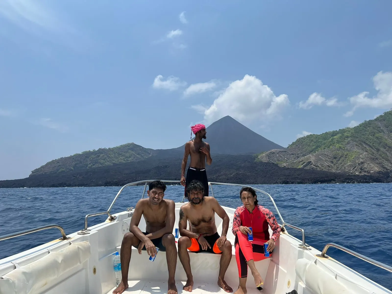 Andaman island day from the water