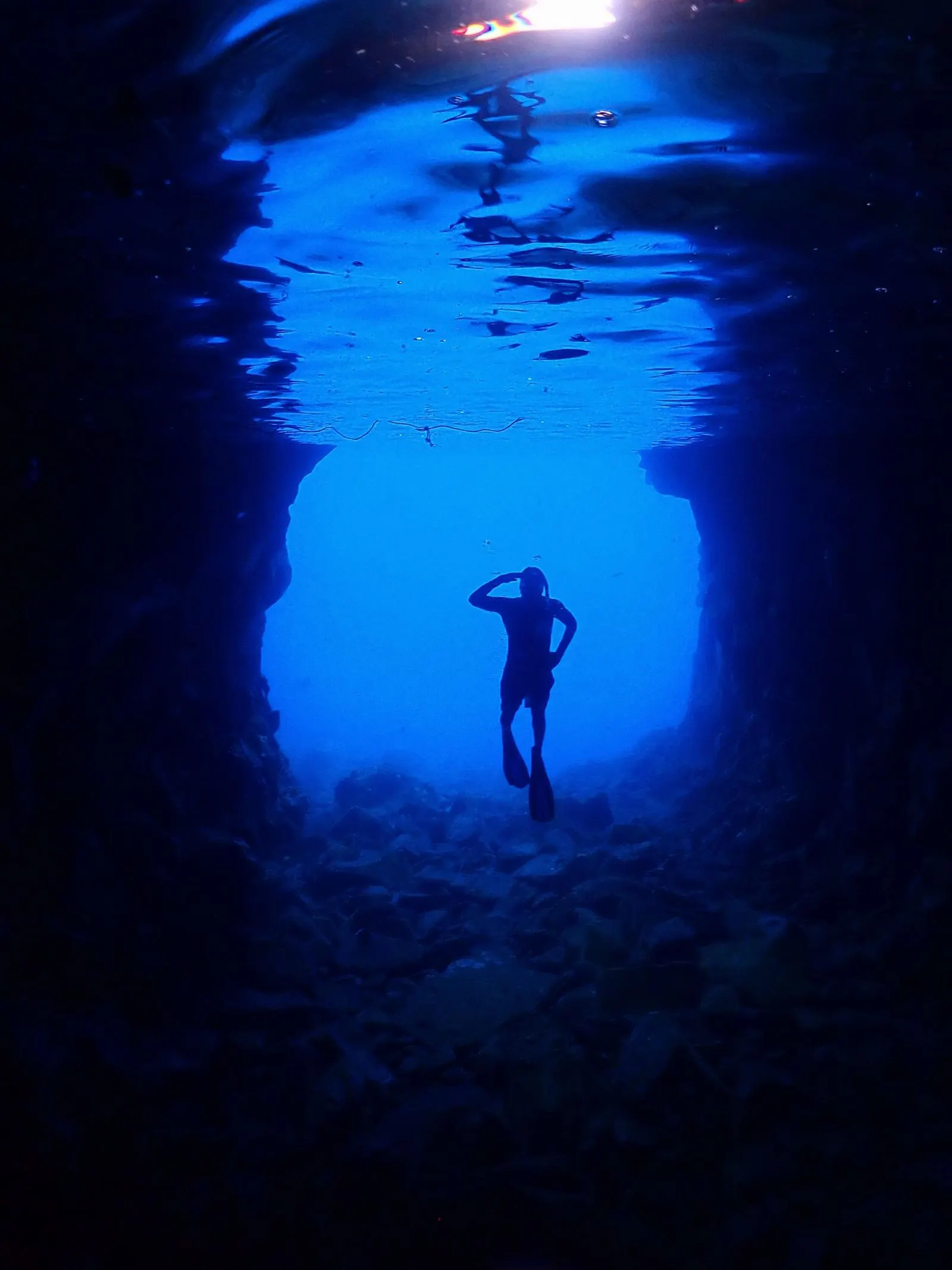 Clear Havelock water in dive season